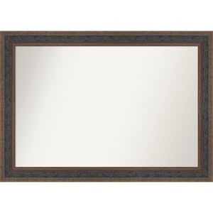 Amanti Art Attic Aged Non-Beveled Wood Framed Bathroom Vanity Wall Mirror - 1 of 4