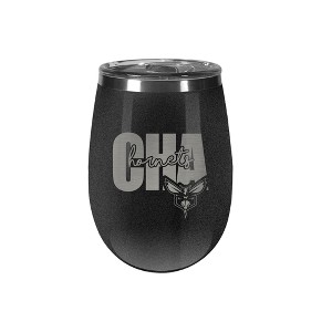 NBA Charlotte Hornets 10oz Onyx Wine Tumbler - 1 of 3