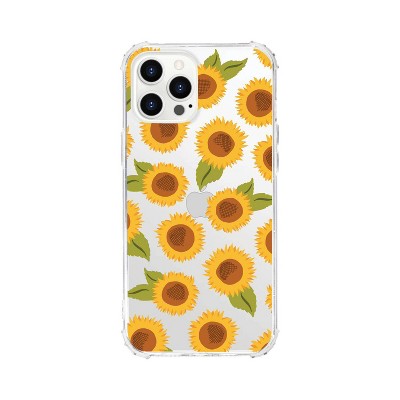 OTM Essentials Apple iPhone 13 Pro Max Clear Tough Edge Phone Case - Sunflowers