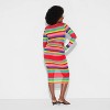 Pride Adult Rainbow Gradient Midi Mesh Dress - 2 of 3