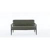 Cesicia Green Accent Chair Arm Chair with Metal Frame, Upholstered Side Chair Comfy Sitting Chair for Living Room - 2 of 4