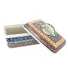 Blue Rose Polish Pottery 10 Ceramika Butter Tub - 2 of 3