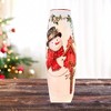 Stony Creek 11.75 In Happy Snowman Pre-Lit Lg Vase Christmas Lighted Glass Accent , Christmas Decor Winter Snowflakes (1PC) - 2 of 4