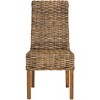 Sanibel 18" H Water Hyacinth Side Chair (Set of 2) - FOX6504 - Safavieh Couture - 2 of 4