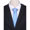 INSPIRE CHIC Men's Adjustable Regular Fit Satin Necktie - 4 of 4