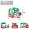 ZACHVO Kids Bounce House 3-12 Inflatable Slide Castle, Outdoor/Indoor, Red - 2 of 4