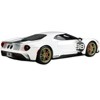 2021 Ford GT #98 White with Black Hood "1966 Daytona 24 Hours" Heritage Edition 1/18 Model Car by GT Spirit for ACME - 3 of 4