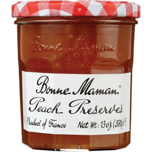 Bonne Maman Peach Preserves 13 oz Jar. - 1 of 2