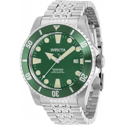 Invicta 39748 Men's Pro Diver Green Dial Automatic Bracelet Watch