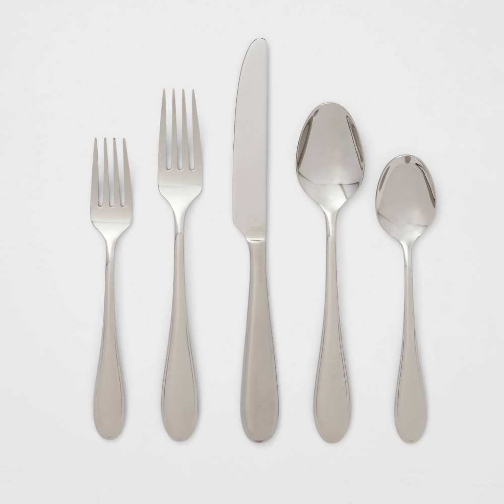 Photos - Other Appliances 20pc Luxor 18/10 Stainless Steel Flatware Set - Threshold Signature™