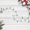 Northlight Battery Operated LED C6 Faceted Christmas Lights - Multicolor - 15.75’ Green Wire - 50ct - 2 of 4