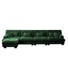 Christopher Knight Home Kelly Modular Chenille Upholstery 173.2" Sectional Sofa with Ottomans - 2 of 4
