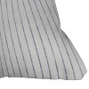 Holli Zollinger Aegean Wide Stripe Square Throw Pillow White/Blue - Deny Designs: Contemporary Indoor Decor, Removable Cover - 2 of 4