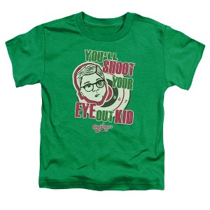 Toddler Boys' A Christmas Story Youll Shoot Your Eye Out T Shirt - 1 of 2