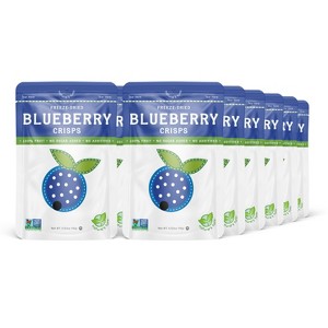 Nature's Turn Freeze-Dried Fruit Snacks - Blueberry Crisps - No Sugar Added, Non GMO, Gluten Free, Nothing Artificial 15g (0.53oz) - 12 Pack - 1 of 4