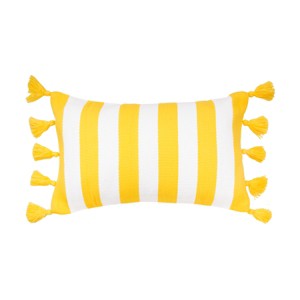 C&F Home Cabana Stripes with Tassels Pillow Collection - 1 of 4