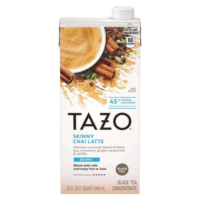 Tazo Skinny Latte Chai Black Tea - 32 fl oz, 4 of 11