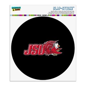 Jacksonville State University Secondary Logo Automotive Car Window Locker Circle Bumper Sticker - 1 of 4