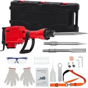 Acekool Electric Demolition Jack Hammer with 360° Rotating Shock-Proof Handle, Quick Chuck Assembly - 1 of 4