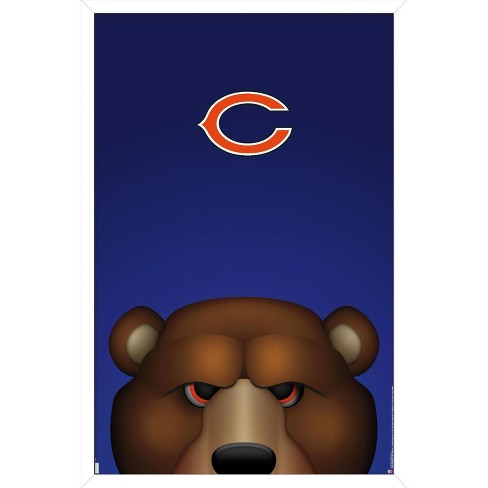 Evergreen Ultra-Thin Glazelight LED Wall Decor, Pennant, Chicago Bears- 9 x  23 Inches Made In USA