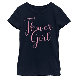 Girl's Disney Daisy Flower Girl T-Shirt - 1 of 4