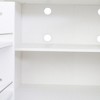 NicBex 62.99 Inch Tall Kitchen Pantry Storage Cabinet with 2 Doors and Shelves for Dining Room,Bathroom,Kitchen - 4 of 4