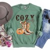 Simply Sage Market Women's Graphic Sweatshirt Coquette Fall Western Boots - 2 of 4