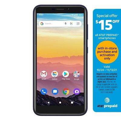 At T Prepaid Calypso 16gb Blue Target