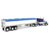 First Gear DCP 1/64 Peterbilt 389 Mid Roof Sleeper with Wilson Pacesetter 50ft Tri-Axle Grain Trailer, Commemorative Shupe Trucking 60-2023 - 3 of 4