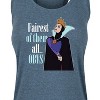 Women's - Disney Princess - Fairest of Them all Obvs Graphic Racerback Tank - 2 of 4