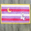 Everyday Kids Unicorn Bedroom or Bathroom Rug - 30x20 in; Hand Tufted 100% Cotton - 3 of 3