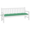 vidaXL Bench Cushion Outdoor Water Repellent Bench Cushion Pad Oxford Fabric - Green 70.9" x 19.7" x 2.8" - 3 of 4