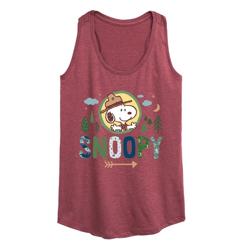 Women's - Peanuts -  Graphic Racerback Tank - image 1 of 4