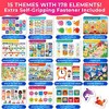 QUOKKA Montessori Busy Book for Toddlers 3-5 Years Old - Activity Book for Kids with Interactive Pages 3 Year Old - Learning Toys for Boys and Girls - 3 of 4