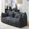 NicBex Bean Bag Chair,Beanbag Chair with Highly Resilient Foam,Lounge Sofa for Couples,Large Comfy Chair for Living Room Bedroom - 2 of 4