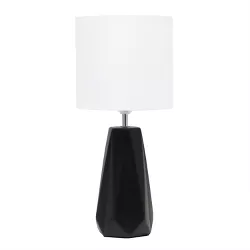 Ceramic Prism Table Lamp - Simple Designs
