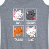 Women's - Disney - Cats & Dogs Graphic Racerback Tank - 2 of 4