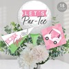 Big Dot of Happiness Golf Girl - Pink Birthday Party or Baby Shower Centerpiece Sticks - Table Toppers - Set of 15 - 2 of 4