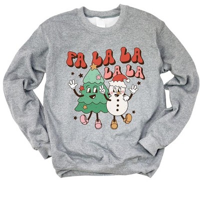 Simply Sage Market Women's Graphic Sweatshirt Fa La La Friends
