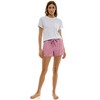 Jacyln Womens 2 Pack of Pajama Shorts - 4 of 4