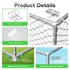 XBRIGH Outdoor Dog Kennel with Waterproof Cover,UV-Resistant Roof and Secure Locking Mechanism for Large Dogs,Durable Metal Enclosure - 4 of 4