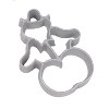 O'Creme Cast-Aluminum Rosette Iron Mold, Snowman - 2 of 3