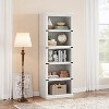 5 Tier Bookcase, Farmhouse Book Shelf with Storage, 67.4 Inch Tall Open Display Bookshelves - 3 of 4