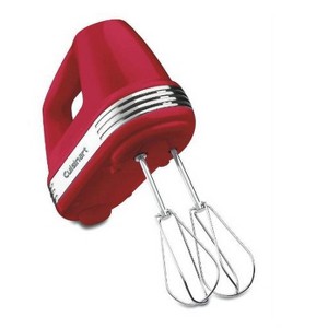 Cuisinart HM-70RFR Power Advantage 7-Speed Hand Mixer, Red - Certified Refurbished - 1 of 4