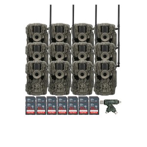 Stealth Cam (Twelve) Fusion MAX Dual Sim 36MP Trail Camera with 32GB Memory Cards and Card Reader - 1 of 4