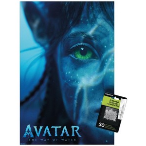 Trends International Avatar: The Way Of Water (2022) - Face One Sheet Unframed Wall Poster Prints - 1 of 4