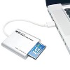 Tripp Lite SuperSpeed USB 3.0 Multi-Drive Memory Card Reader/Writer, Aluminum Case, U352-000-MD-AL in Silver - 4 of 4