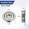 Unique Bargains Chrome Steel Durable Multipurpose Use Flanged Ball Bearing - 3 of 4