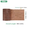 Unique Bargains Self Adhesive Realistic Wood Grain Durable Multi Use Masking Tape 1 Pc - 3 of 4