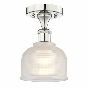Dayton - 1 Light Semi-Flush Mount In Industrial Style-9.25 Inches Tall and 5.5 Inches Wide - 1 of 1